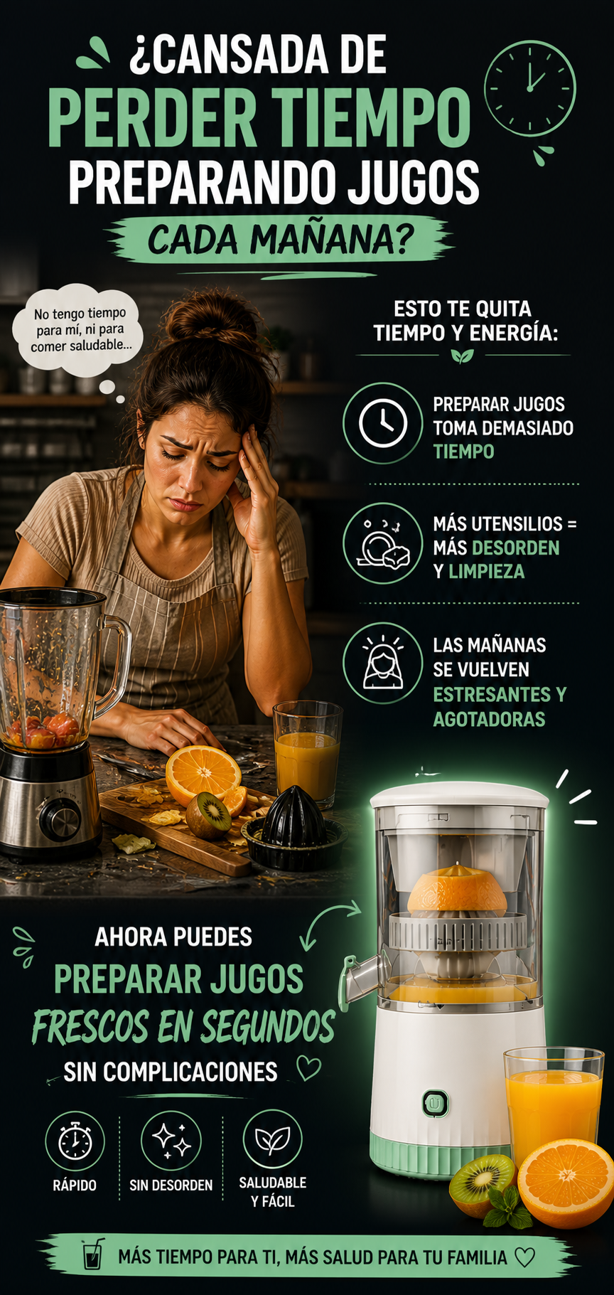 Promoción Exprimidor de Cítricos JuicyGo
