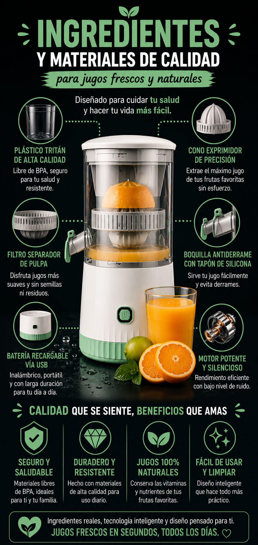 Promoción Exprimidor de Cítricos JuicyGo