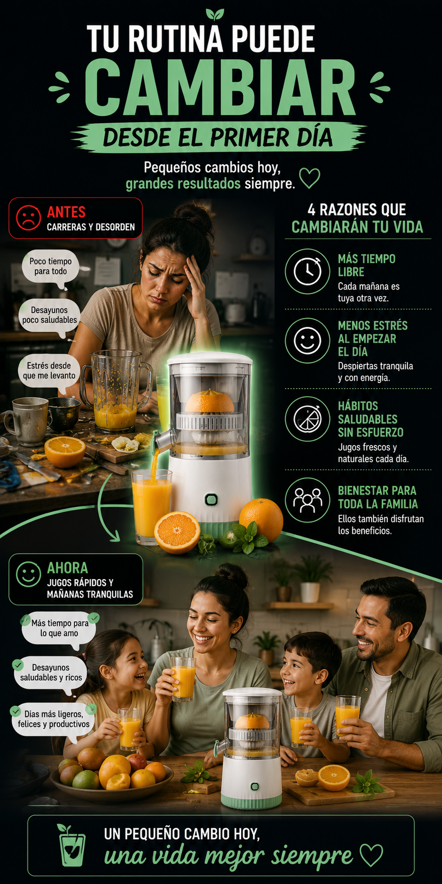 Promoción Exprimidor de Cítricos JuicyGo