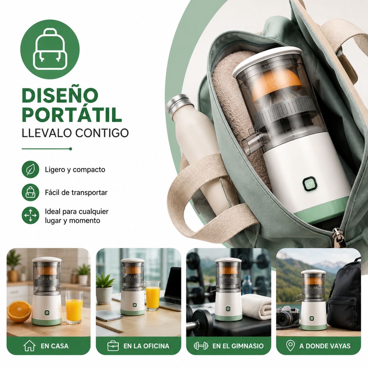 Promoción Exprimidor de Cítricos JuicyGo